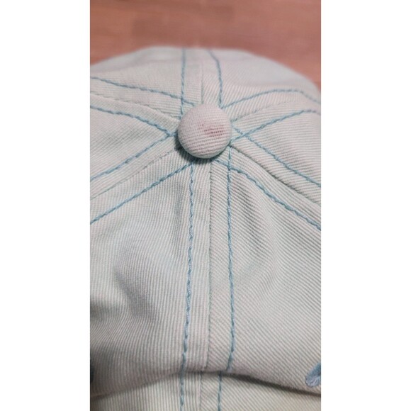 Margaritaville Island Blue Hat Embroidered Yellow Logo Adjustable Cap - Picture 2 of 6